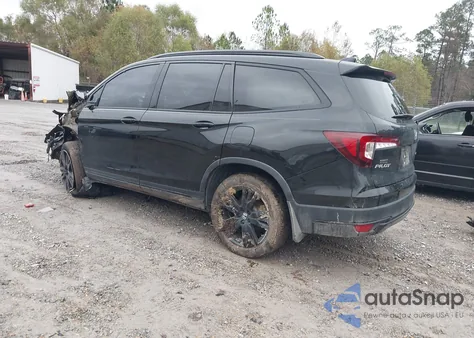 2022 Honda Pilot Awd Black Edition z USA, uszkodzony, nr VIN 5FNYF6H72NB011788